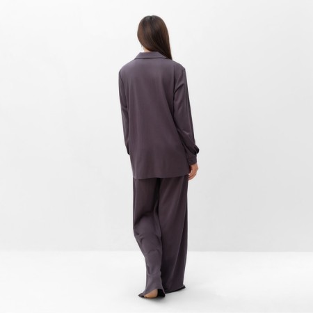 Female set (shirt, trousers, top) KAFTAN "BASE" p. 48, graphite-2