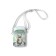 Cross-Bodi bag, lightning department, white "Corgi" color