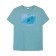 Male T -shirt, size 50, turquoise color