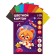 Cardboard of color A4, 8 sheets, 8 colors "Bear", unlawed 200 g/m2, in the folder