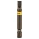 Denzel 11658 bit set, hexagonal profile, SL5.0 x 50 mm, steel S2, 2 pcs.