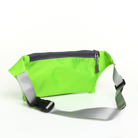 Board belt on lightning, 2 external pockets, green color-2