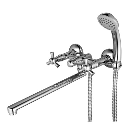 Bath mixer and shower Lemark LM7451C, with a swivel of 300 mm, color chromium