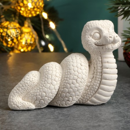 Figure for coloring "Snake of Spiral", 4x7x4cm