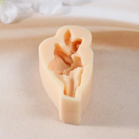 Silicone Mold "Bun Irisa" 2x3.5x8 cm-1