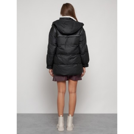 Winter jacket, size 52, black color-3