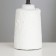 Table lamp "Mirana" 1x40W E14 white 18x18x34cm