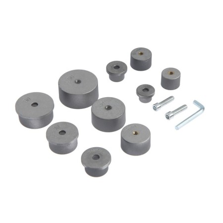 A device for welding plastic pipes tundra, 1000 watts, a set of nozzles 20-50 mm, 50-300 °-4