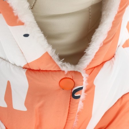 Assumes "Shtilyaga", size XS (DS 21 cm, Osh 25 cm, og 35 cm) white/orange-7