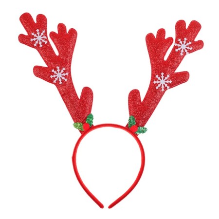 Carnival rim "horns", red color