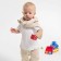 Pants for the baby Minaku: Basic Line Baby, beige color, height 62-68
