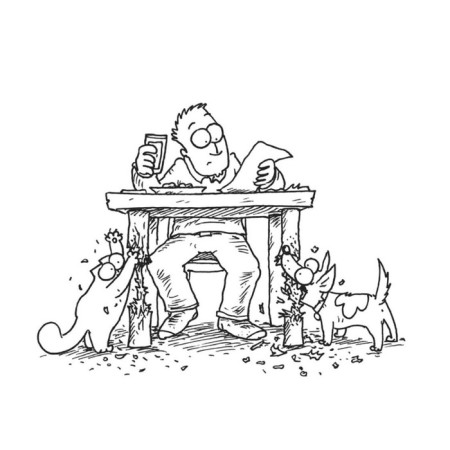 Simon's cat: dog answer. Tofield S.-4