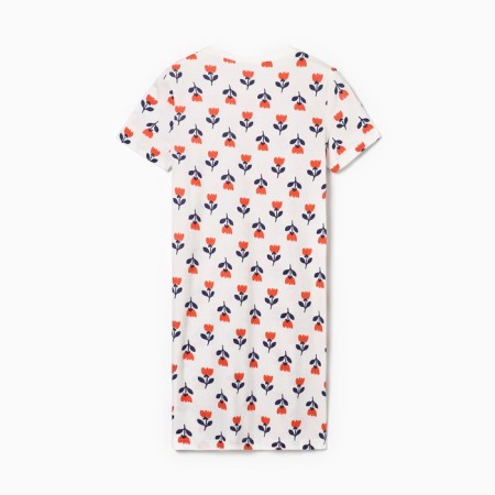 Night shirt female, dairy color, size 48-4