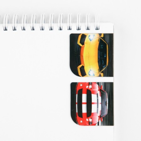 Gift set “He who can do everything”, notebook A6, 32 sheets, stickers, magnetic bookmarks-2