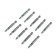 GROSS 11344, PZ1x50 set set, S2 steel, 10 pcs