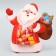 Package for sweets "Santa Claus", 11 x 6 cm, New Year
