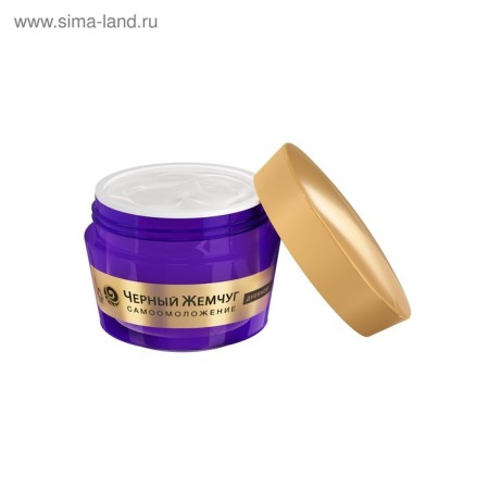 Cream black pearls "Self -soil", night, from 46 years, 50 ml-5