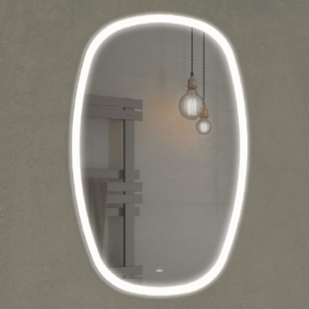 Mirror Comforty Cosmea 50, LED backing, contactless sensor, 50x80 cm