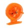 Inertial coil, plastic, diameter 6.5 cm, orange color, 807s