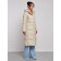 Coat insulated winter female, size 50, beige color