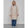 Coat insulated winter female, size 46, color light green