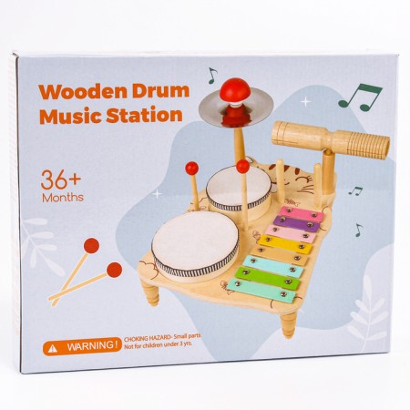 A set of musical instruments "Bright music" 31 × 26 × 28 cm-14