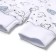 Children's sliders "Antoshka", white color/elephants, height 80