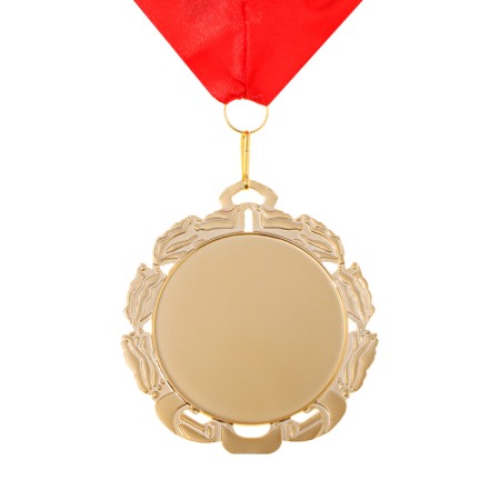 Medal with tape, workpiece, d = 70 mm-5