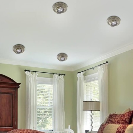 Built -in lamp Novotech, 50 W, Gx5.3, 12 V, 100x100 mm, d = 100 mm, bronze color-2