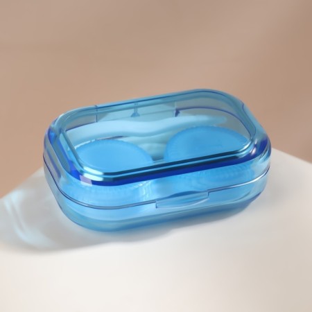 Set for contact lenses, in case, 6.5 cm × 4 cm, 3 objects, color mix-3