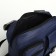Babberry bag with zipper, 2 external pockets, blue color