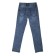 Jeans for girls, height 110 cm, blue color