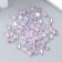 Decor for creativity Plastic "elongated crystal" set of 60 pcs Violet 0.8x0.6 cm
