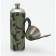 Alcohol flask, stainless steel, gift, 300 ml, with 3 piles of 30 ml