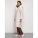 Coat insulated winter female, size 54, beige color