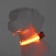 Collar with backlight size XL, Osh 52-60 x 2.5 cm, 3 glow modes Orange