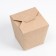 Box for noodles "Wok" team, craft, 10 x 10 x 10.5 cm