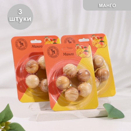Aromashars wooden "mango", 15 pcs, a wealth of aroma