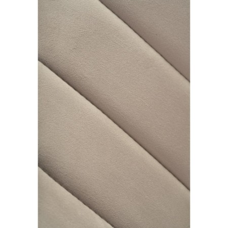 SHEET on a metal frame FIRER Metal/velor, black/gray-beige 46x60x82 cm-5