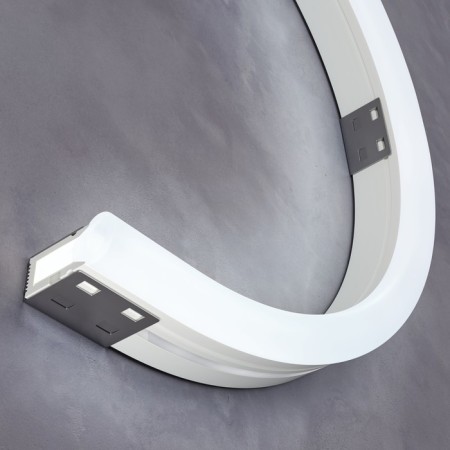 Flexible neon Led Strip, IP67, 9.6W/m, LED, 6000K, Cold white glow-4
