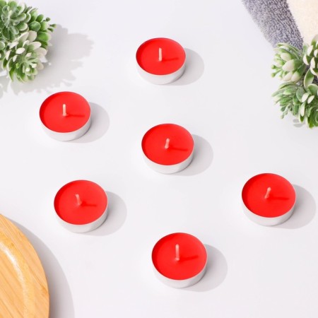 A set of tea candles aromatic "strawberries", 24 pcs-2