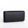 Women's wallet on a magnet, black color