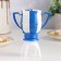 Candle for the cake musical "Cup", blue-white