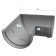 Corner element 90 V. Döcke Premium chocolate