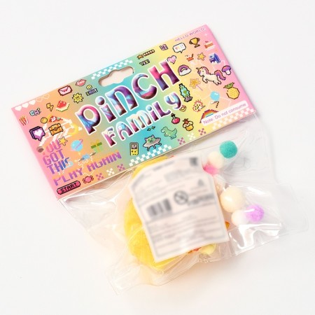 Squish anti -stress - Toy "Tsypa", with fluffy sprinkling-7