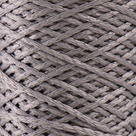 Knitting cord 100% polyester 1mm 200m/75 ± 10g (15-gray)-2