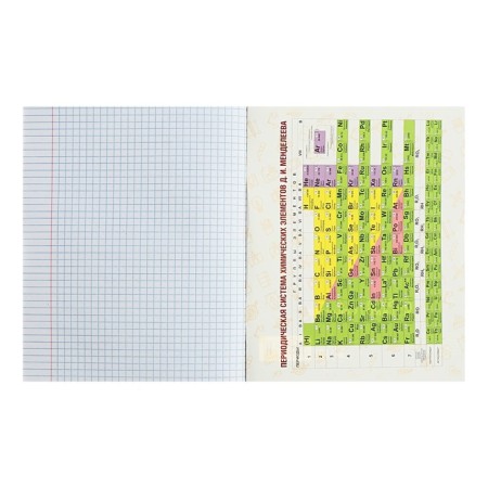 Subject note Calligrata Top "sneakers", 48 sheets in a chemistry cage, reference material, cardboard cover, glossy lamination, offset block-3