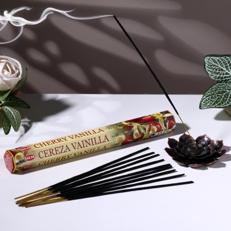 Hem "Cherry Vanilla. Vanilla Cherry", 20 wands in packaging, hexagon
