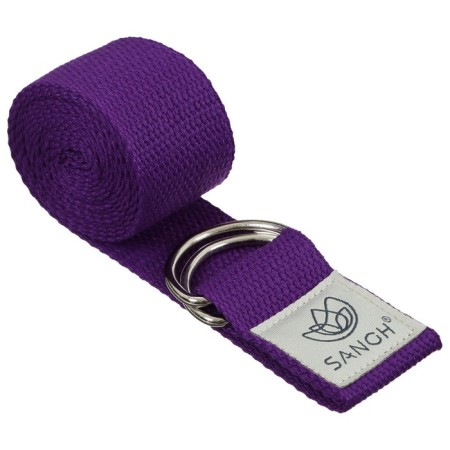 Sangh yoga belt, 180x4 cm, purple color-9