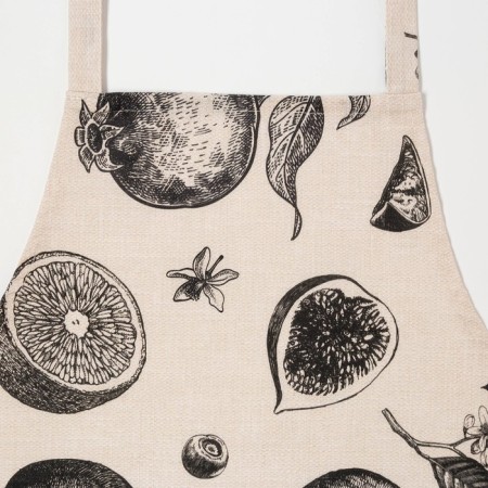 Apron "Ethel" Healthy Life 60x65 cm, 100% cotton, reps 210 g/m2-1